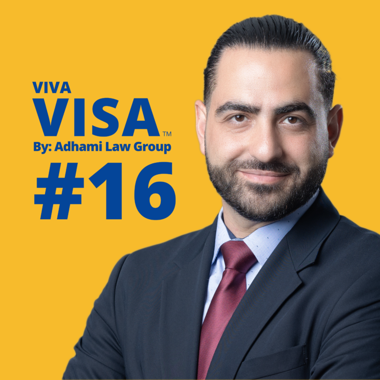Episode 16 of VivaVisa Podcast discussing SIJS guardianship and deportation challenges to secure lawful status for minors.
