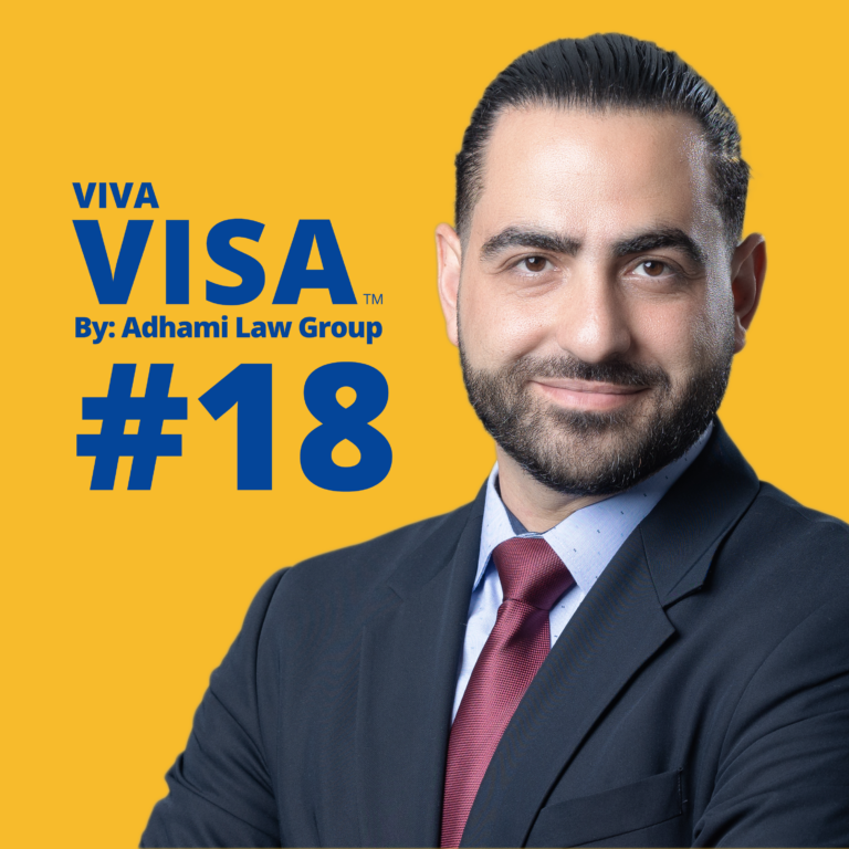 Episode 18 of VivaVisa Podcast discussing asylum hearing in the US by Attorney Kousah Adhami. Part 2